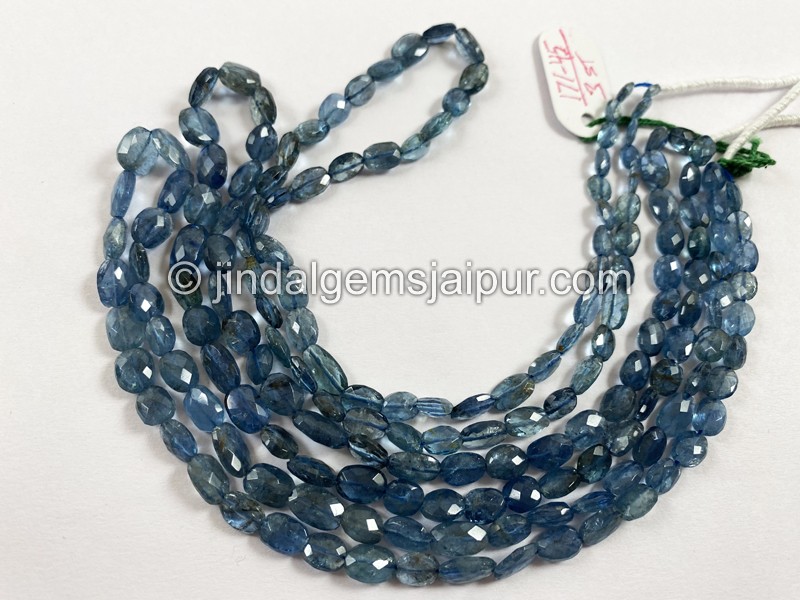 Santa Maria Aquamarine Faceted Oval Beads